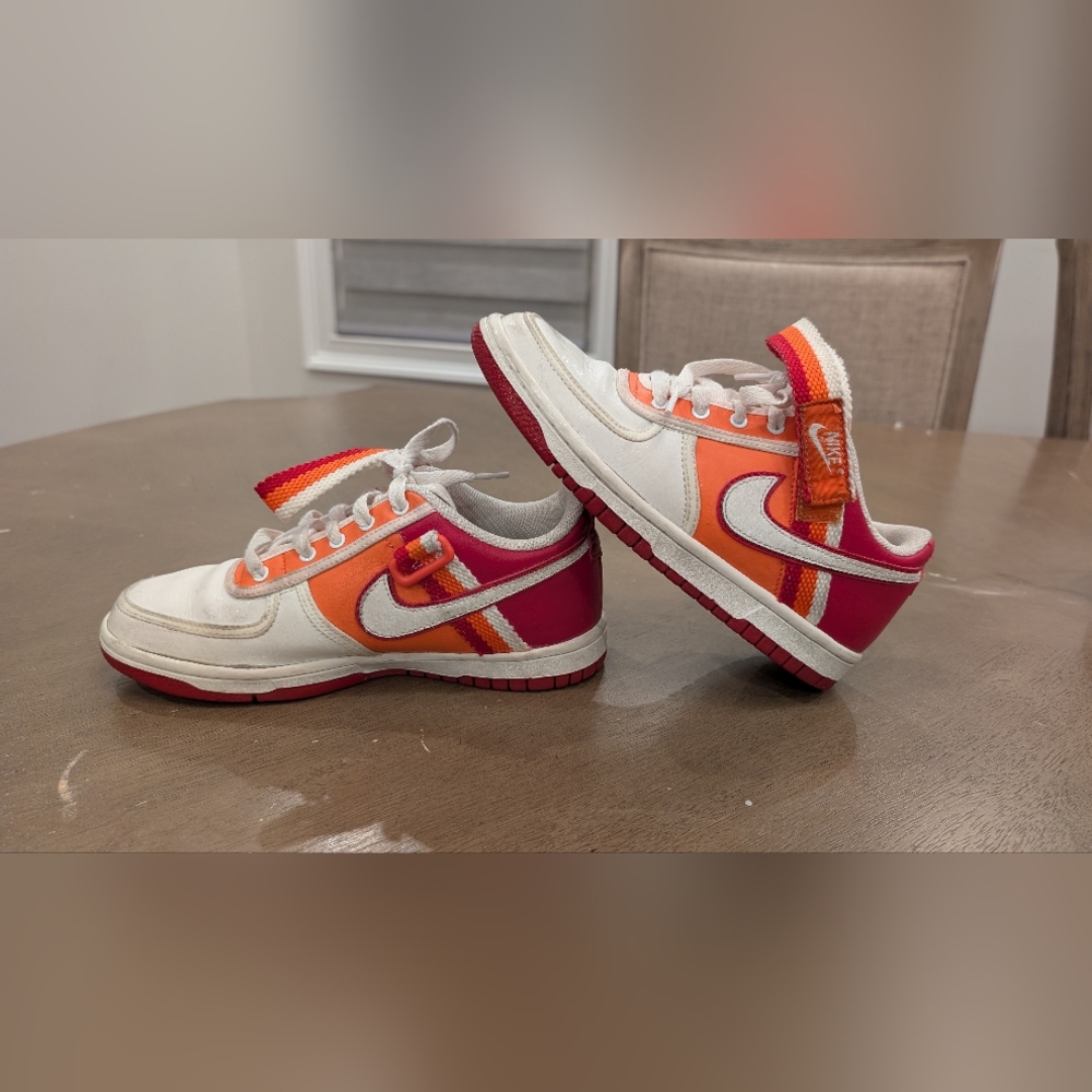 Nike Kids' Orange and Red Sneakers
